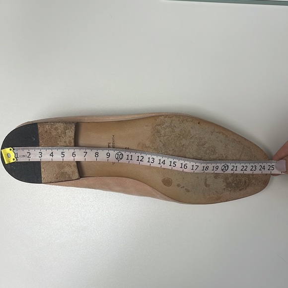 Mansur Gavriel Pink Suede Classic Loafers - Picture 5 of 8